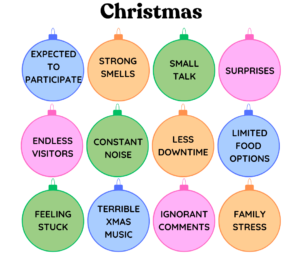 What can make Christmas better for neurodivergent kids